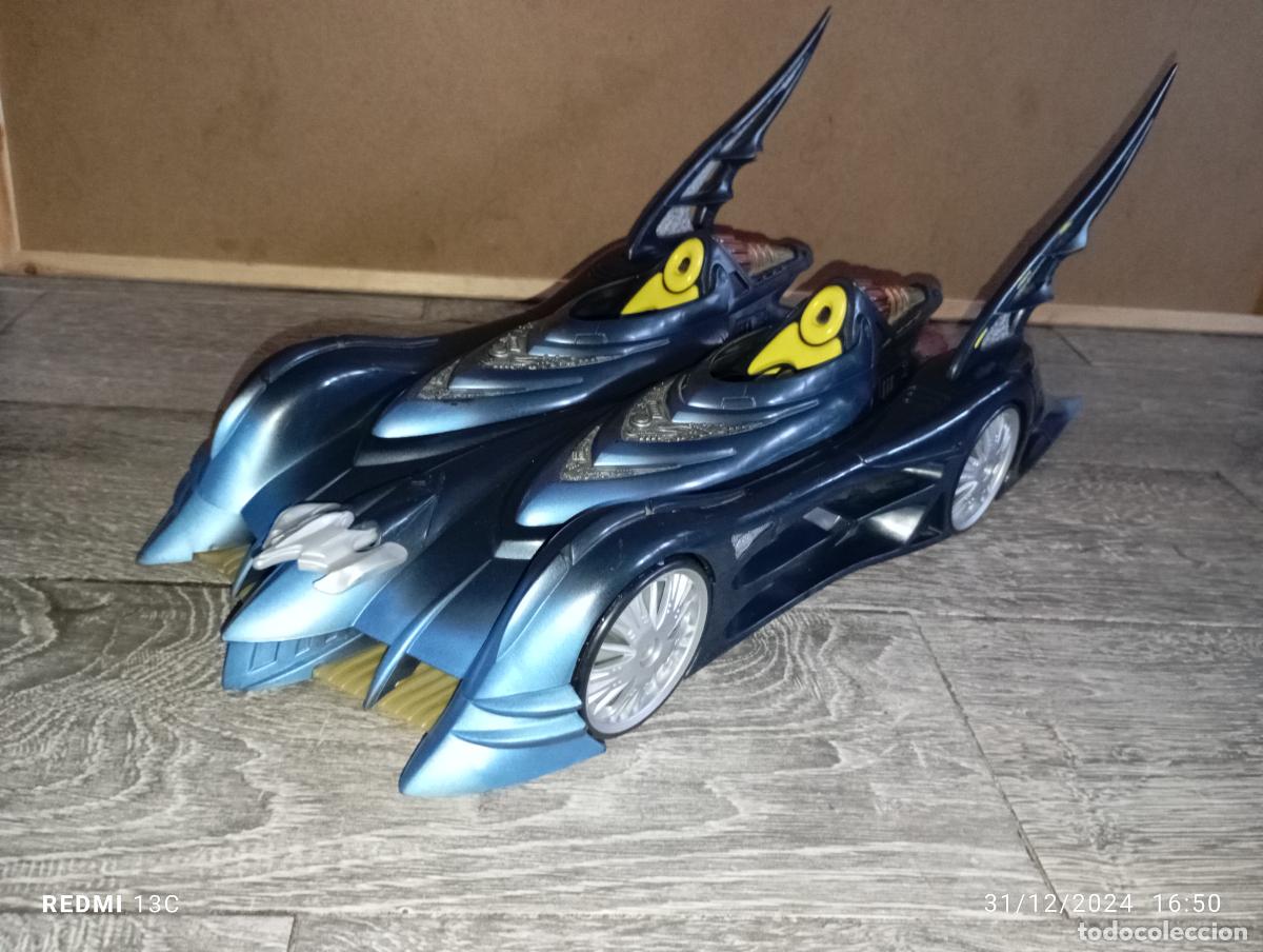 Figuras y mu&ntilde;ecos DC: Coche Batman y Moto Robin Batmobile DC Comics 2003 - Foto 11