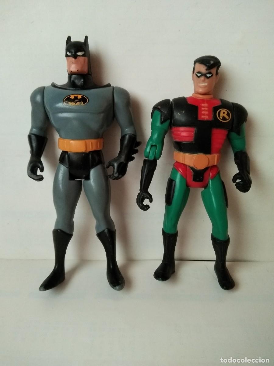 Figuras y mu&ntilde;ecos DC: LOTE DE 2 FIGURAS DE BATMAN y ROBIN.A&Ntilde;O 1993 - Foto 1