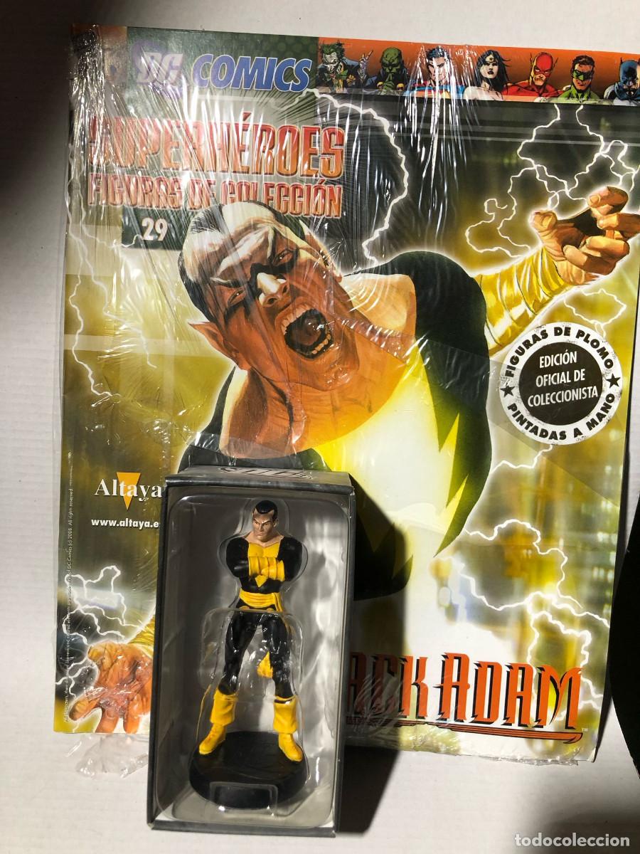 Figuras y mu&ntilde;ecos DC: BLACK ADAM - FIGURA EAGLEMOSS DC - NUEVA CON FASCICULO - Foto 1