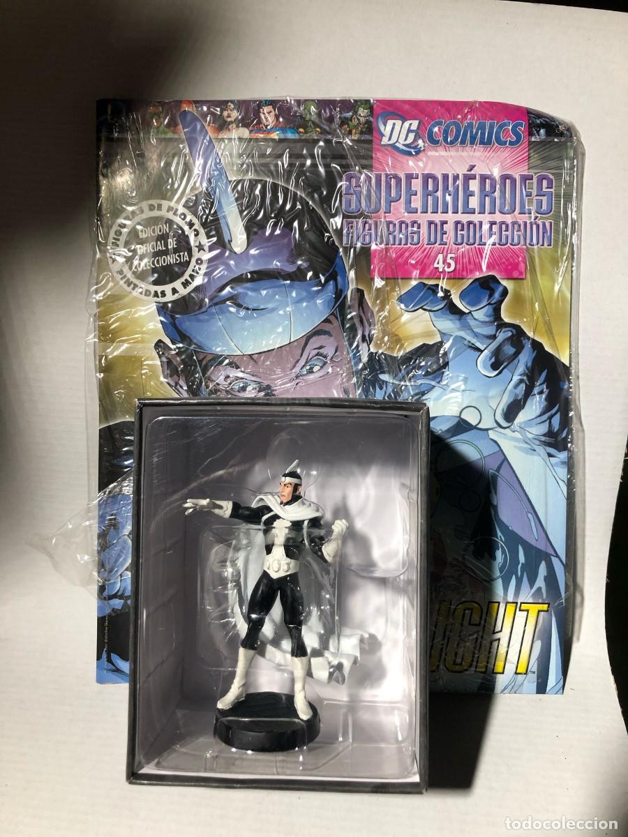 Figuras y mu&ntilde;ecos DC: DR. LIGHT - FIGURA EAGLEMOSS DC - NUEVA CON FASCICULO - Foto 1