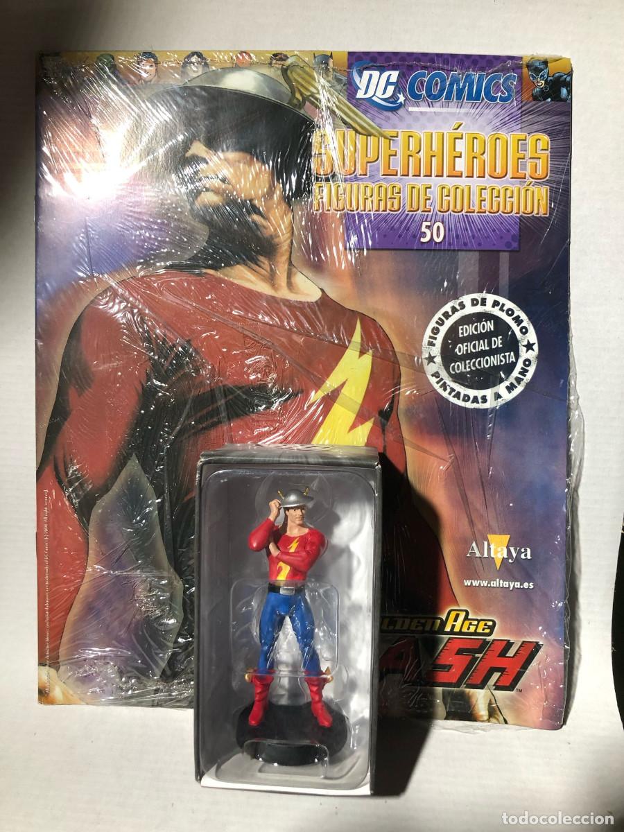 Figuras y mu&ntilde;ecos DC: FLASH GOLDEN AGE - FIGURA EAGLEMOSS DC - NUEVA CON FASCICULO - Foto 1