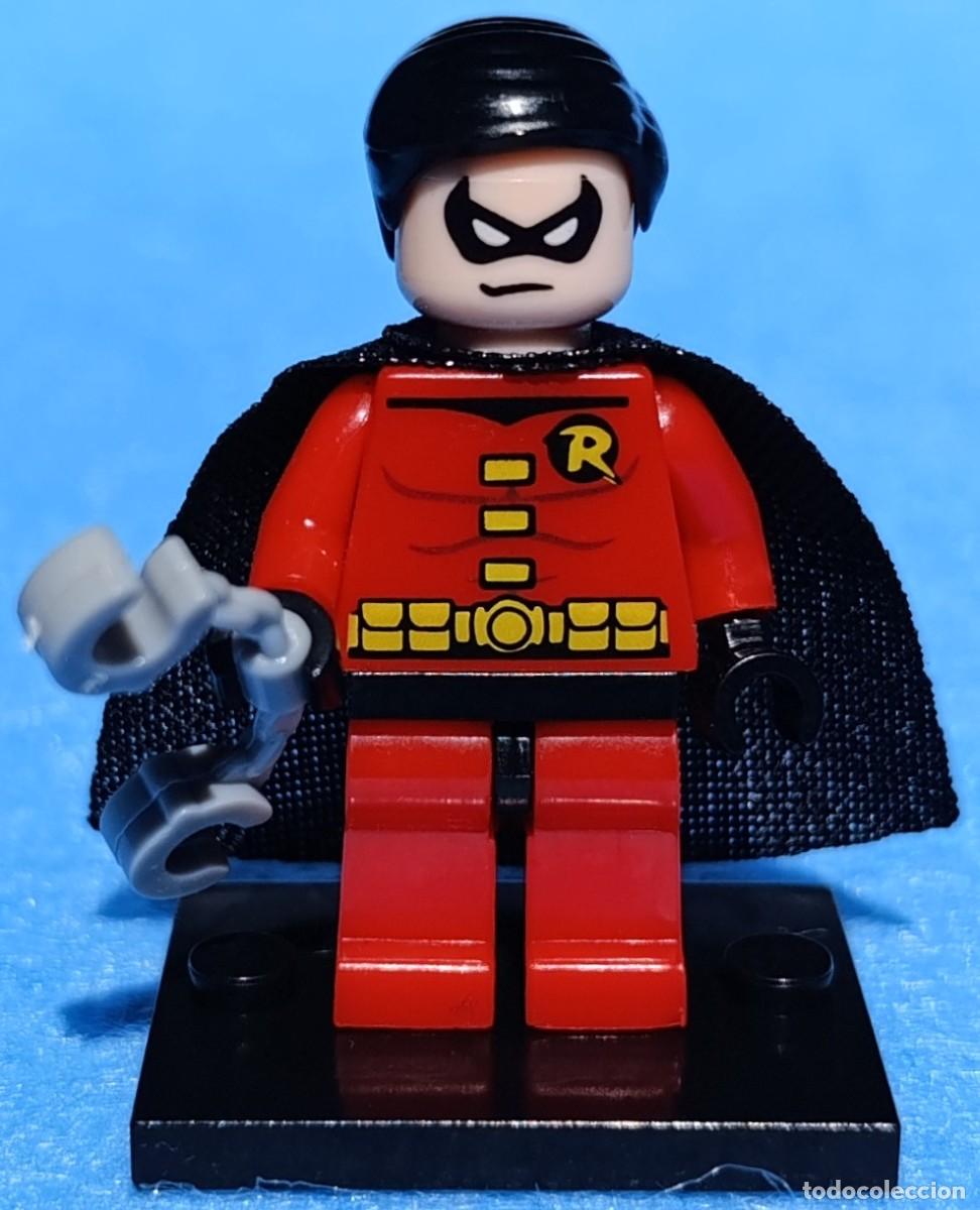 Figuras y mu&ntilde;ecos DC: Robin v1 (DC Comics) Lego compat&iacute;vel minifiguras - Foto 2