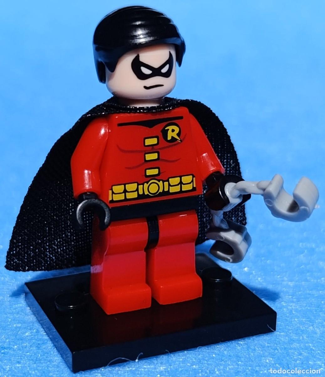 Figuras y mu&ntilde;ecos DC: Robin v1 (DC Comics) Lego compat&iacute;vel minifiguras - Foto 6