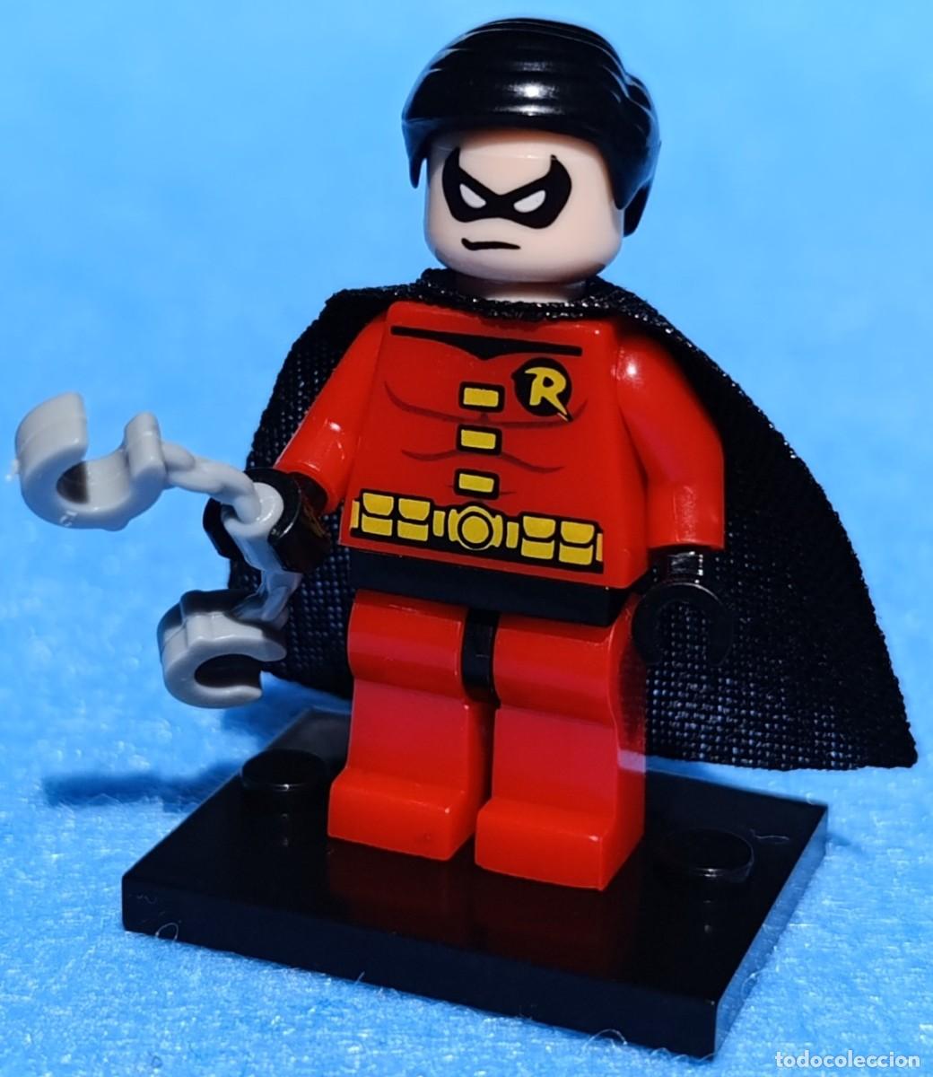 Figuras y mu&ntilde;ecos DC: Robin v1 (DC Comics) Lego compat&iacute;vel minifiguras - Foto 1