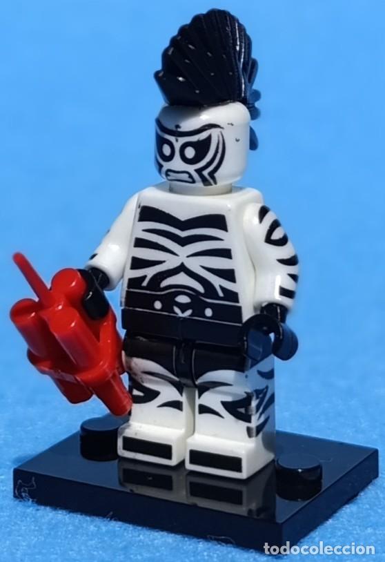 Figuras y mu&ntilde;ecos DC: Zebra-Man (DC Comics) Lego compat&iacute;vel minifiguras - Foto 1