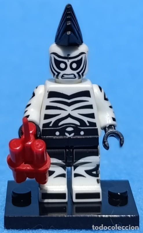 Figuras y mu&ntilde;ecos DC: Zebra-Man (DC Comics) Lego compat&iacute;vel minifiguras - Foto 2