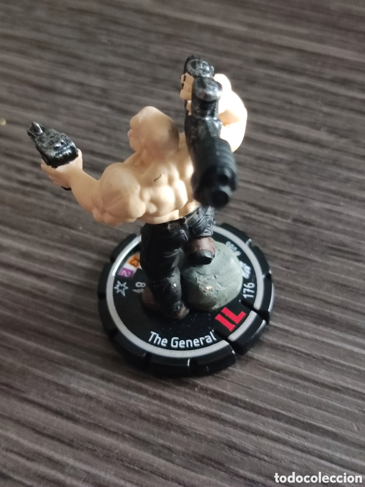 Figuras y mu&ntilde;ecos DC: The general DC Heroclix unleashed #086 raro - Foto 2