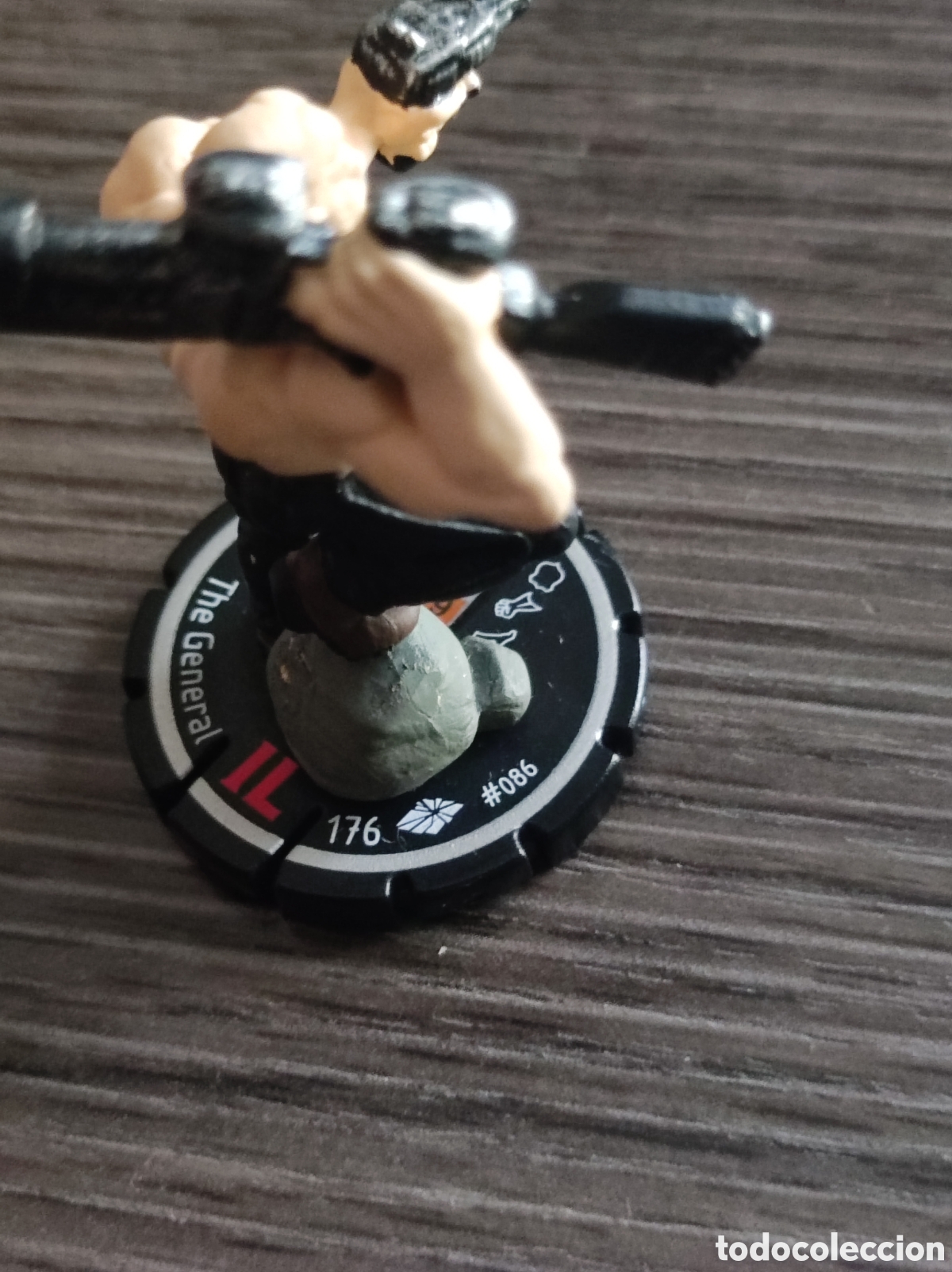 Figuras y mu&ntilde;ecos DC: The general DC Heroclix unleashed #086 raro - Foto 3