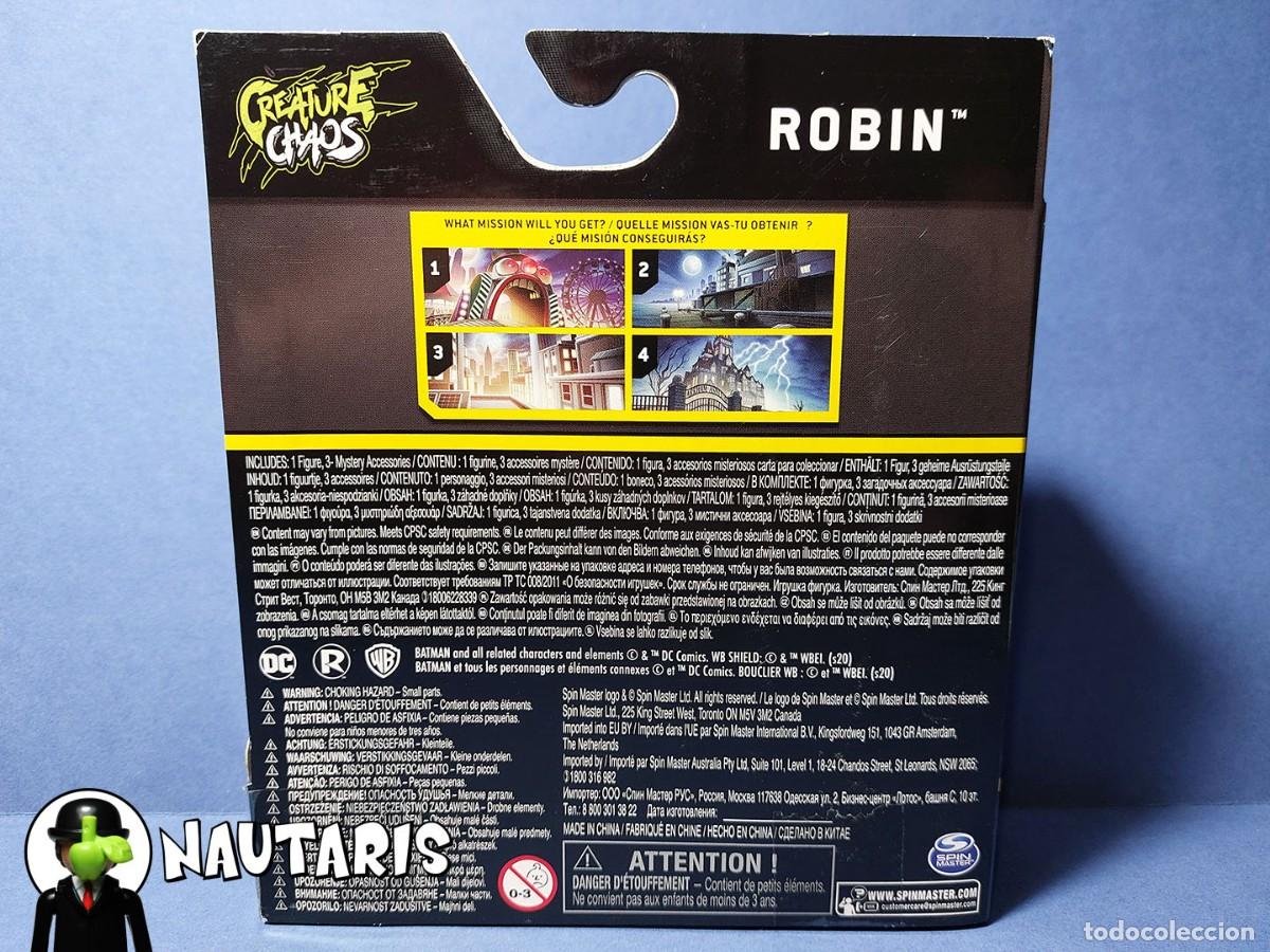 Figuras y mu&ntilde;ecos DC: DC Robin (Spin Master) (1&ordf; Edici&oacute;n) - Foto 2