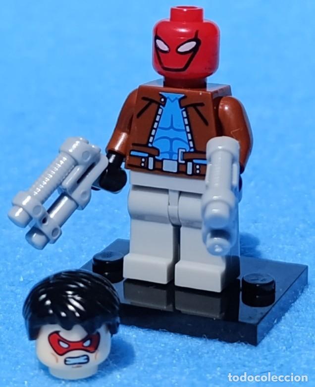 Figuras y mu&ntilde;ecos DC: Red Hood v2 (DC Comics) Lego compat&iacute;vel minifiguras - Foto 1