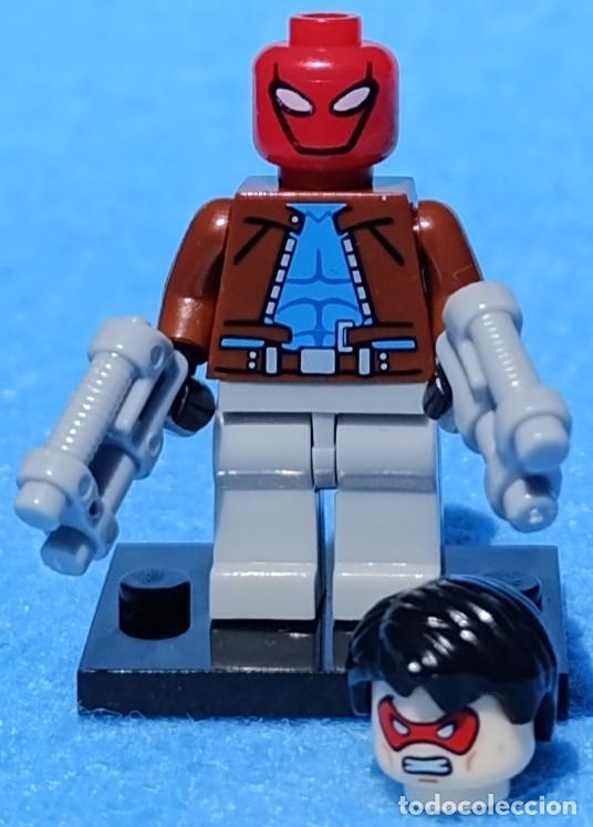 Figuras y mu&ntilde;ecos DC: Red Hood v2 (DC Comics) Lego compat&iacute;vel minifiguras - Foto 3