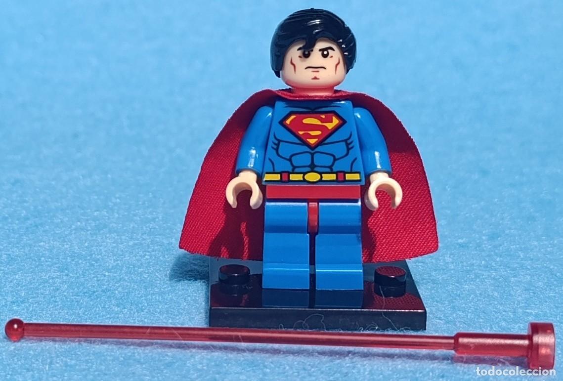 Figuras y mu&ntilde;ecos DC: Superman BD v2 (DC Comics) Lego compat&iacute;vel minifiguras - Foto 2