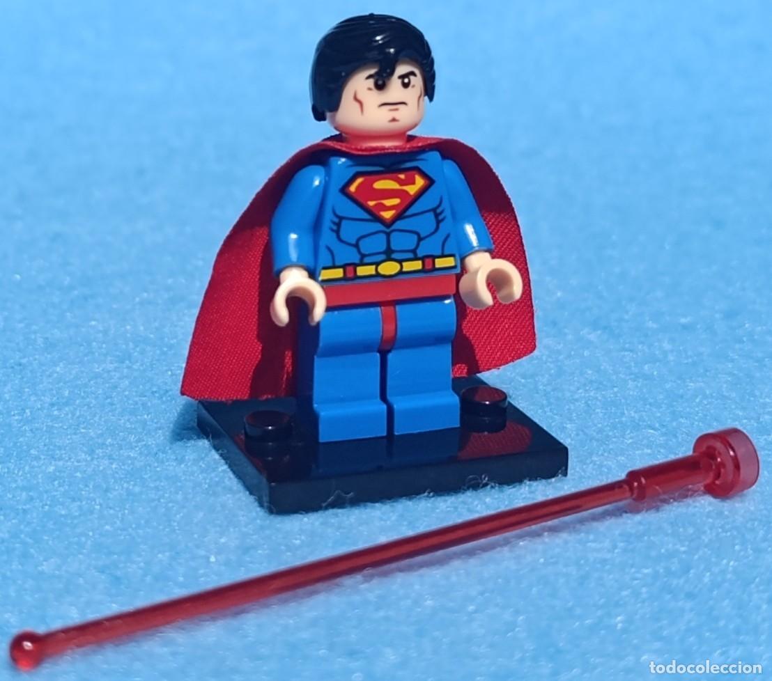 Figuras y mu&ntilde;ecos DC: Superman BD v2 (DC Comics) Lego compat&iacute;vel minifiguras - Foto 7