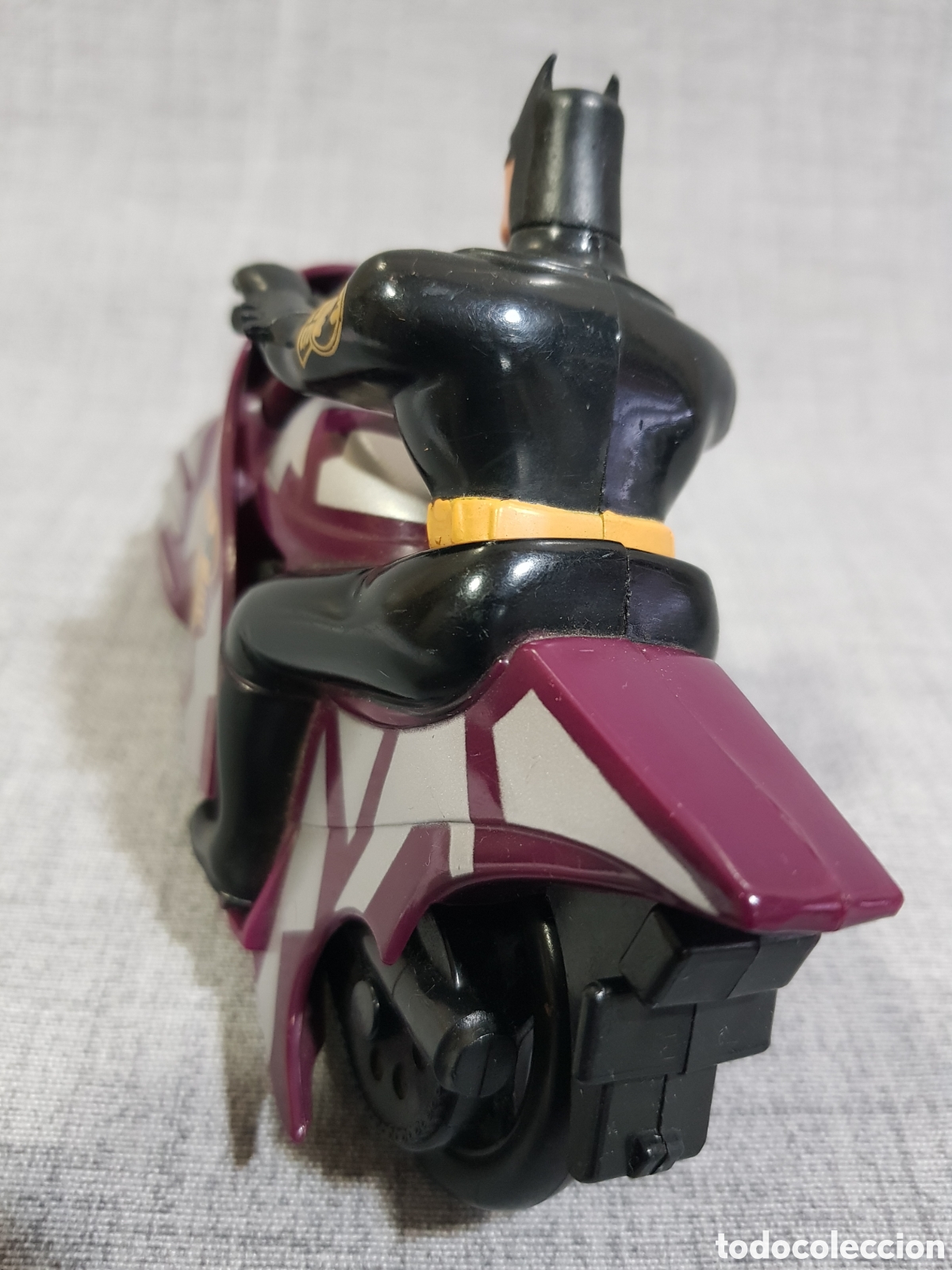 Figuras y mu&ntilde;ecos DC: BATMAN BATCYCLE TURBO POWER KENNER 1992 - Foto 7