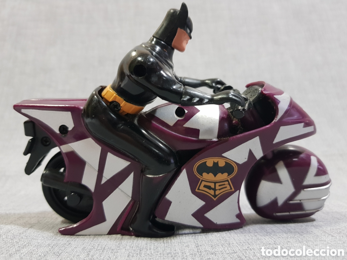 Figuras y mu&ntilde;ecos DC: BATMAN BATCYCLE TURBO POWER KENNER 1992 - Foto 9