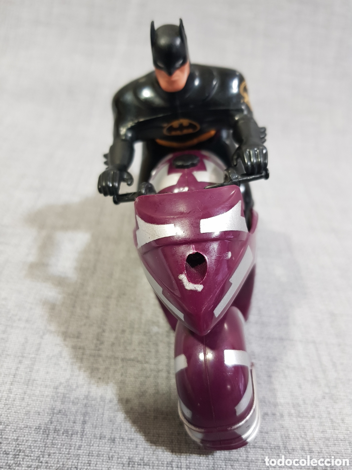 Figuras y mu&ntilde;ecos DC: BATMAN BATCYCLE TURBO POWER KENNER 1992 - Foto 11