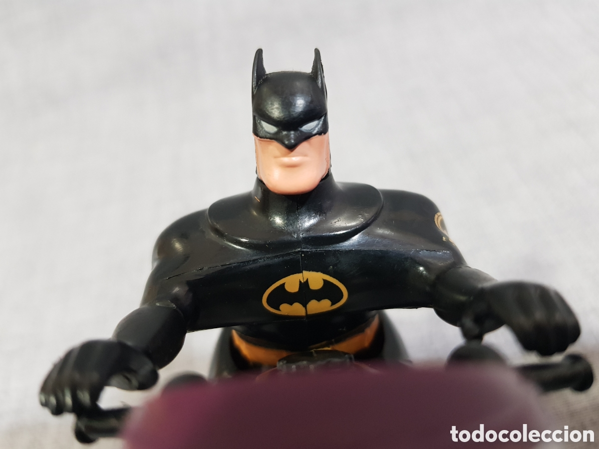 Figuras y mu&ntilde;ecos DC: BATMAN BATCYCLE TURBO POWER KENNER 1992 - Foto 5