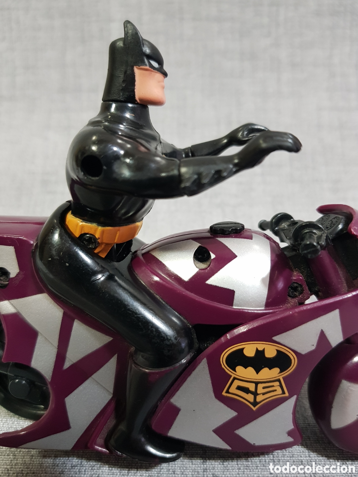 Figuras y mu&ntilde;ecos DC: BATMAN BATCYCLE TURBO POWER KENNER 1992 - Foto 10