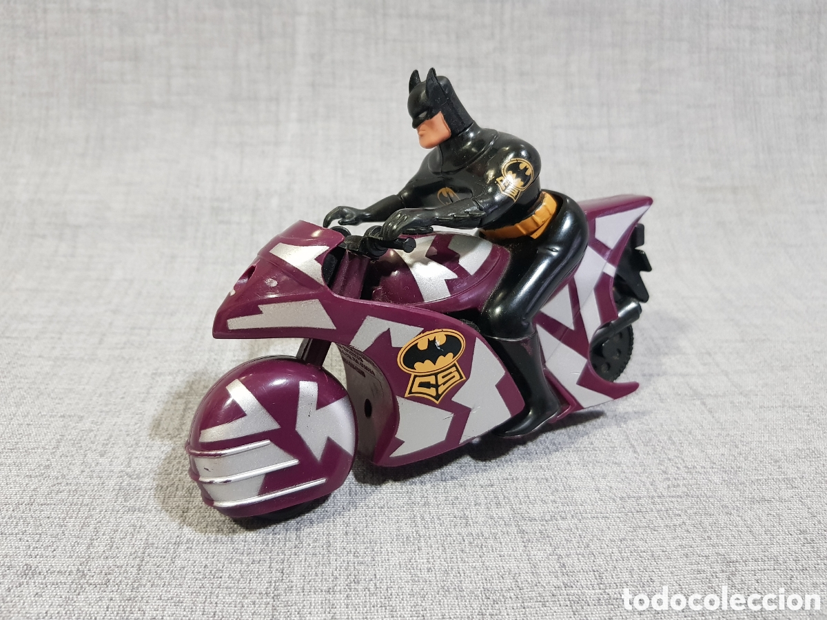 Figuras y mu&ntilde;ecos DC: BATMAN BATCYCLE TURBO POWER KENNER 1992 - Foto 1