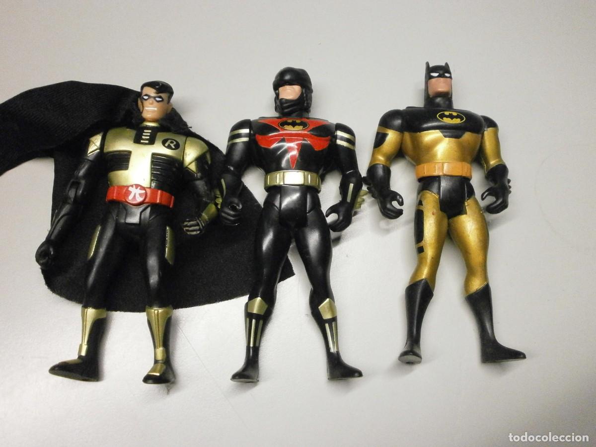 Figuras y mu&ntilde;ecos DC: lote de figuras batman y robin cd kenner a&ntilde;o 1993 - Foto 1
