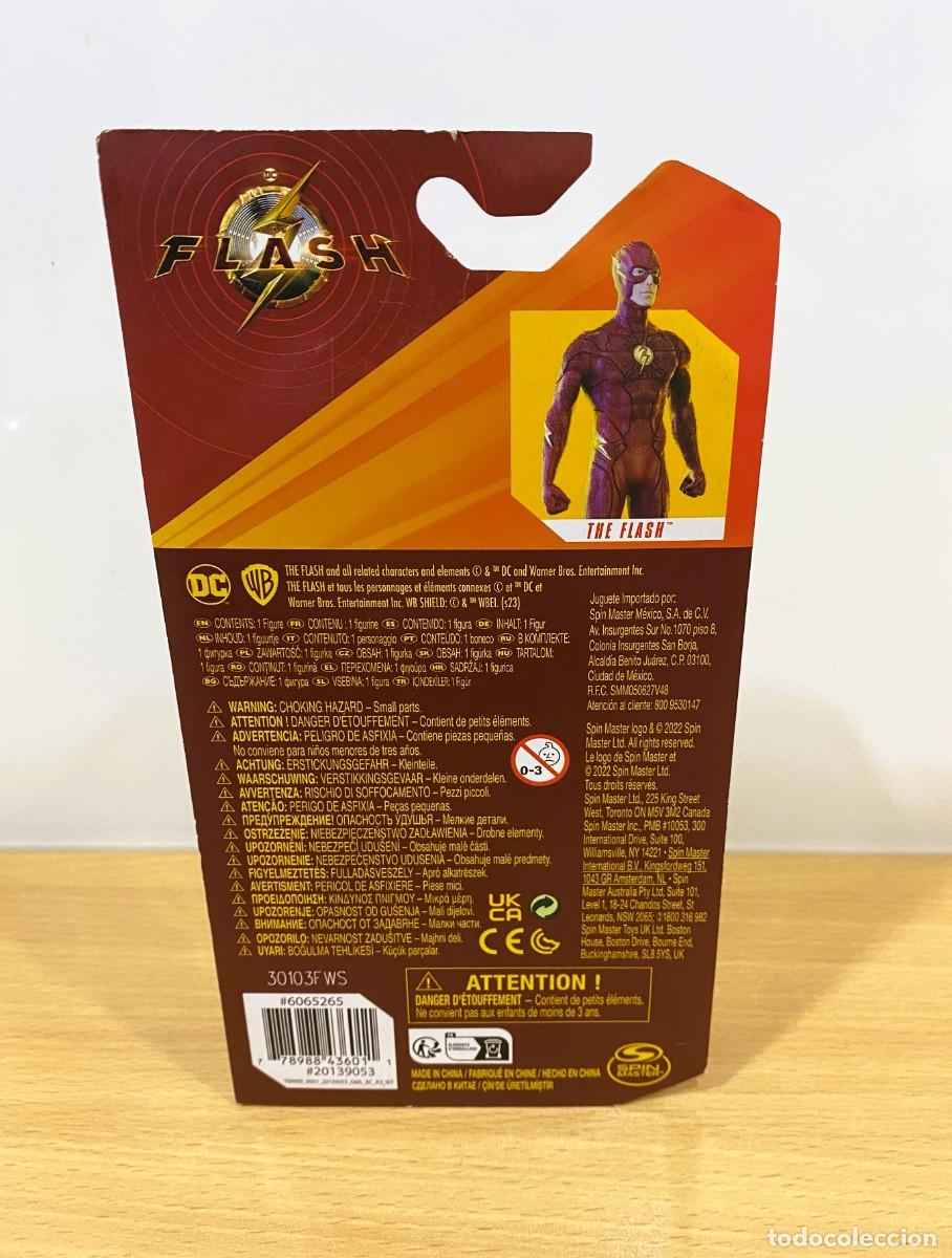 Figuras y mu&ntilde;ecos DC: FIGURA DE ACCI&Oacute;N SUPERH&Eacute;ROE DE DC C&Oacute;MICS - THE FLASH, DE SPIN MASTER (2022) - Foto 3