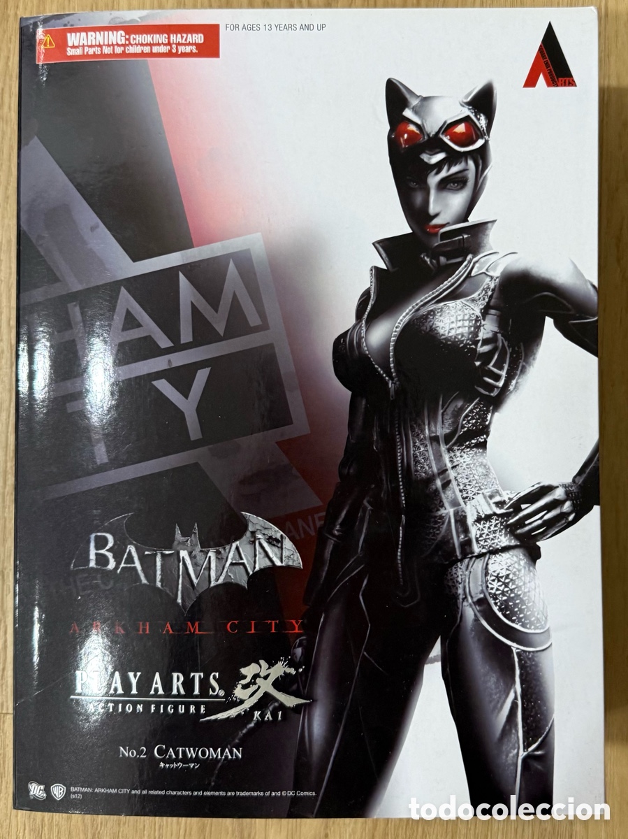 Figuras y mu&ntilde;ecos DC: Catwoman Play Arts Kai Arkham Asylum - Foto 1