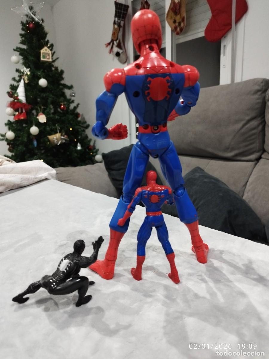 Figuras y mu&ntilde;ecos DC: Lote 3 figuras Spiderman - Foto 4