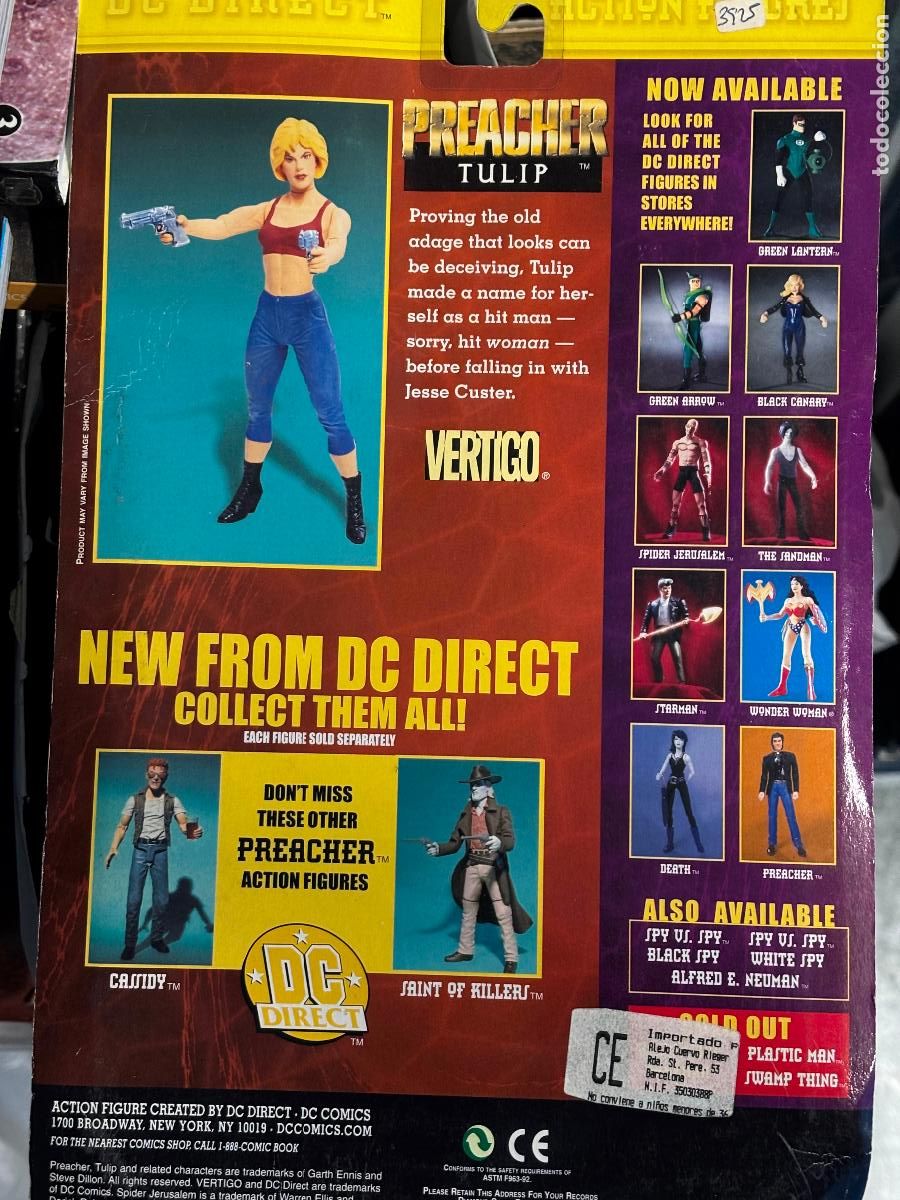 Figuras y mu&ntilde;ecos DC: ACTION FIGURE DC DIRECT VERTIGO COMICS TULIP FROM PREACHER - Foto 2