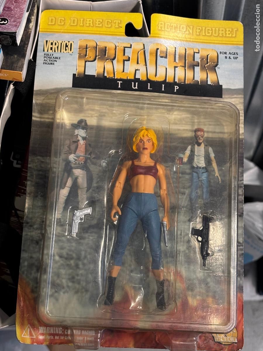 Figuras y mu&ntilde;ecos DC: ACTION FIGURE DC DIRECT VERTIGO COMICS TULIP FROM PREACHER - Foto 1