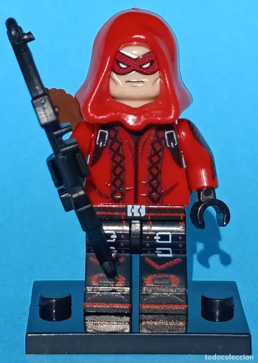 Figuras y mu&ntilde;ecos DC: Red Arrow (DC Comics) Lego compat&iacute;vel minifigura - Foto 2