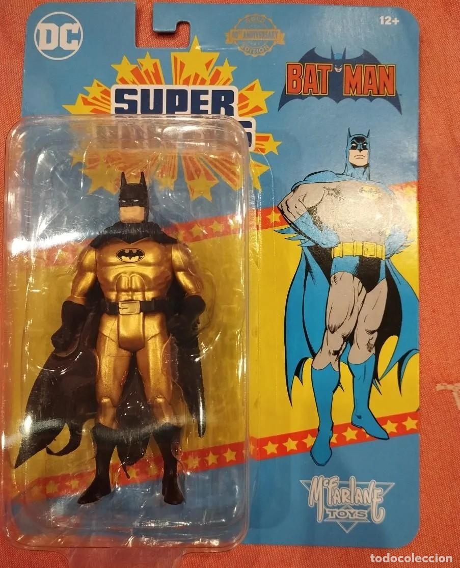Figuras y mu&ntilde;ecos DC: SUPER POWERS BATMAN GOLDEN FIGURA DC - Foto 1