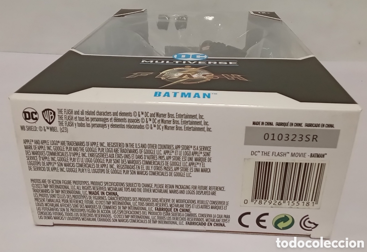Figuras y mu&ntilde;ecos DC: Figura Batman Flash DC multiverse McFarlane - Foto 5