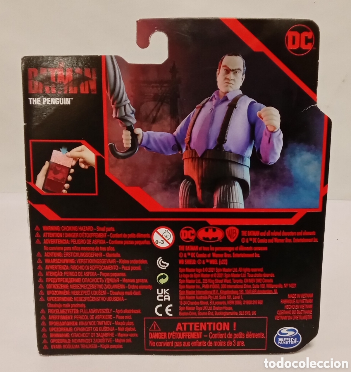 Figuras y mu&ntilde;ecos DC: The Pinguin the Batman Spin M&aacute;ster 2021 - Foto 2
