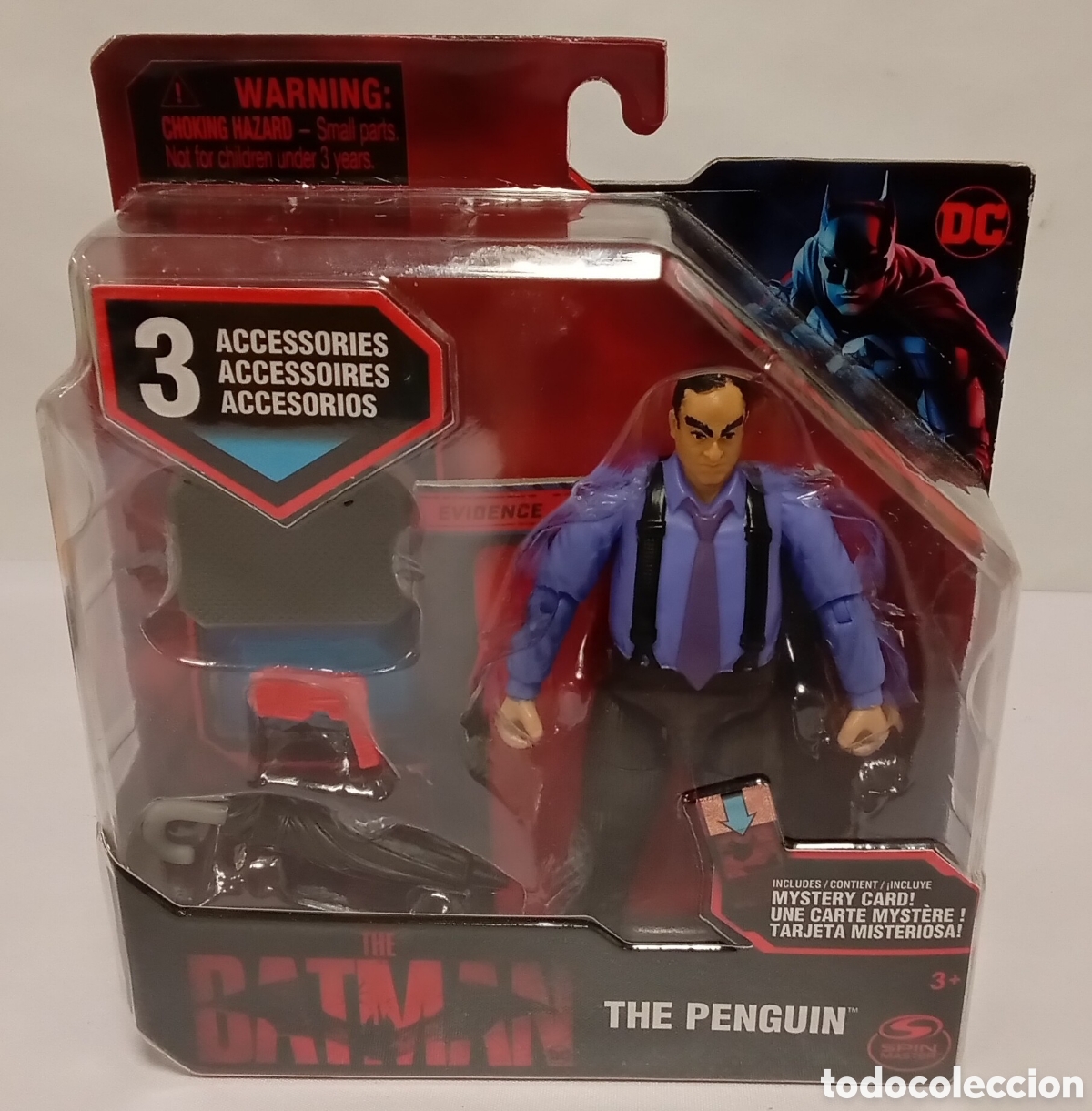 Figuras y mu&ntilde;ecos DC: The Pinguin the Batman Spin M&aacute;ster 2021 - Foto 1