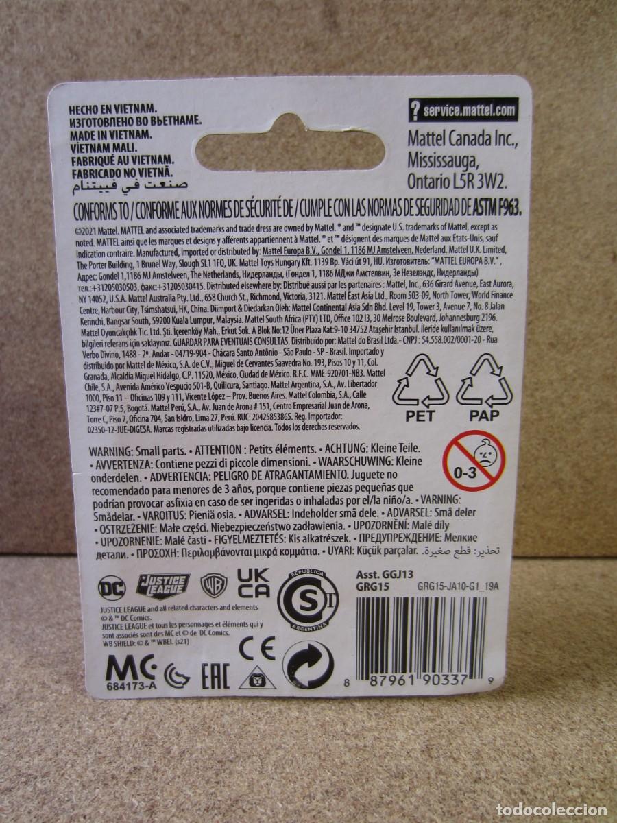 Figuras y mu&ntilde;ecos DC: Superman (Black) DC Justice League Micro Collection (Mattel Ref. GRG15) - Foto 2