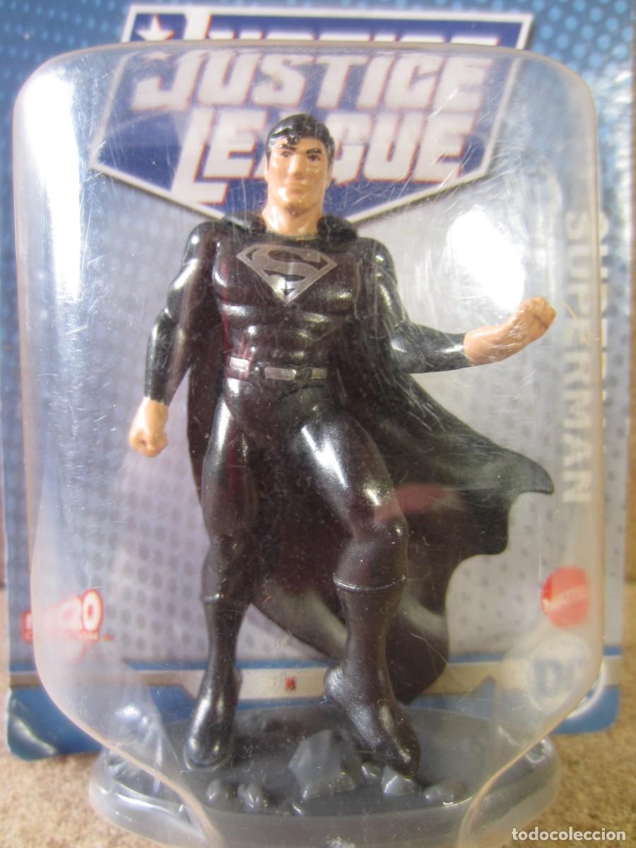 Figuras y mu&ntilde;ecos DC: Superman (Black) DC Justice League Micro Collection (Mattel Ref. GRG15) - Foto 3