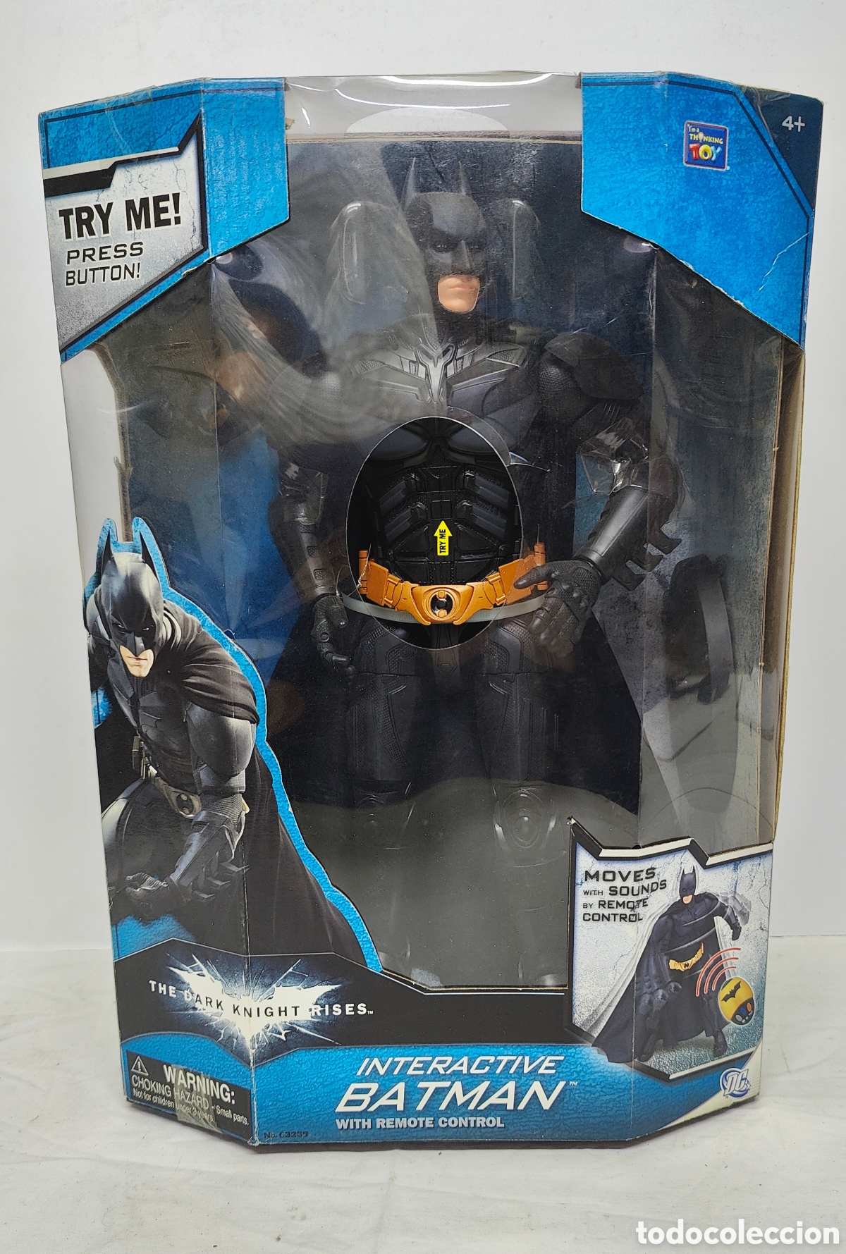 Figuras y mu&ntilde;ecos DC: BATMAN INTERACTIVO - THE DARK KNIGHT RISES - CONTROL REMOTO - Foto 1