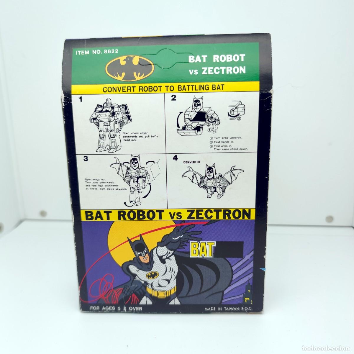Figuras y mu&ntilde;ecos DC: Batman Transformer - Robot Batman vs Zectron - Foto 3