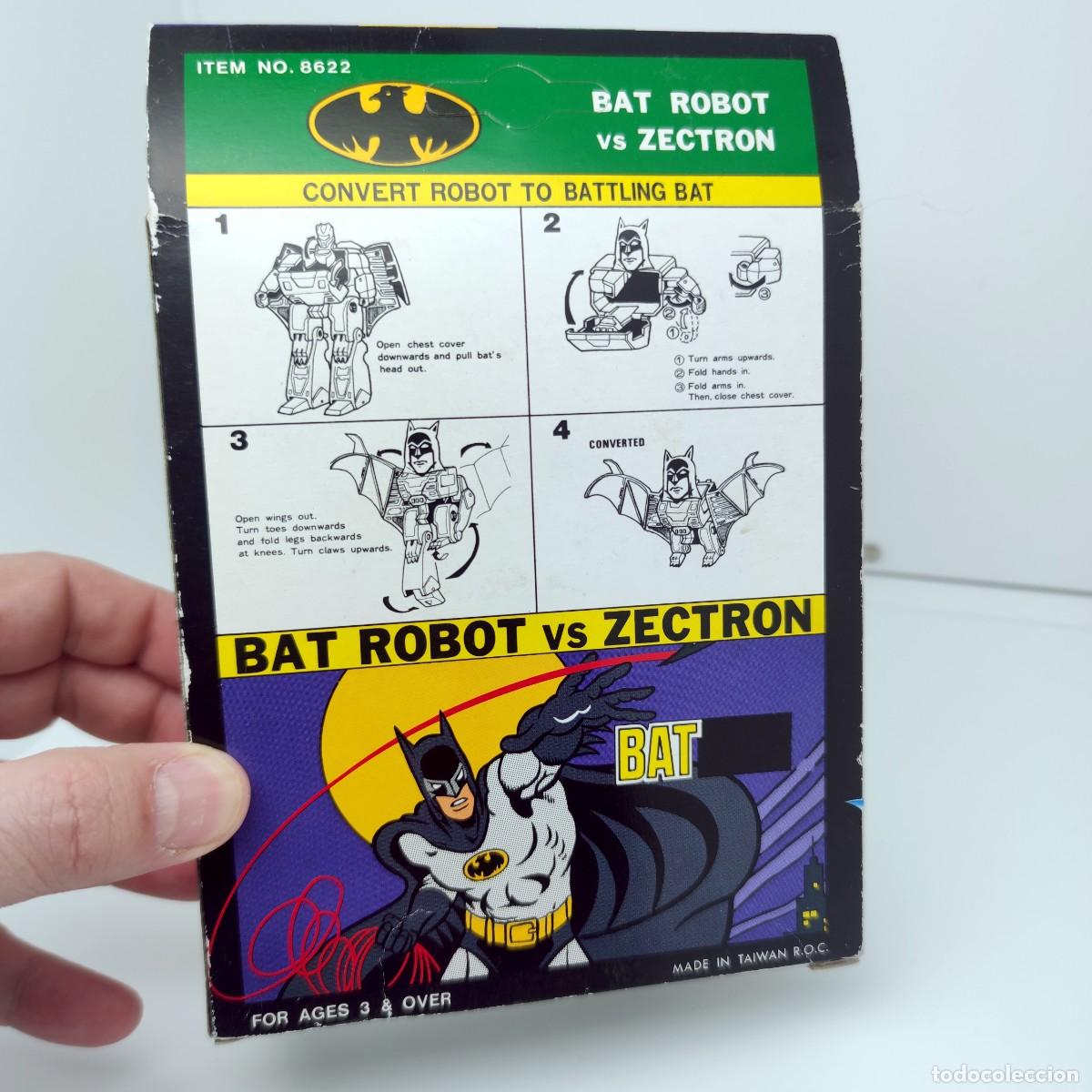 Figuras y mu&ntilde;ecos DC: Batman Transformer - Robot Batman vs Zectron - Foto 5