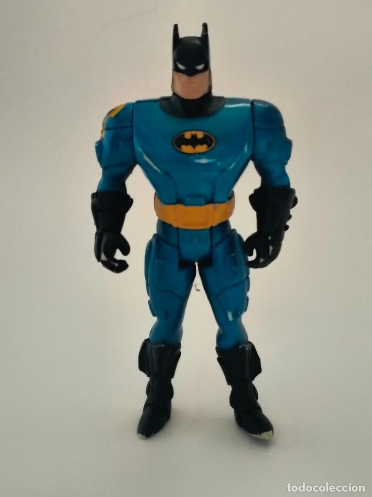 Figuras y Mu&ntilde;ecos DC: FIGURA ARTICULADA BATMAN AZUL METALICO KENNER 1994 DC COMICS