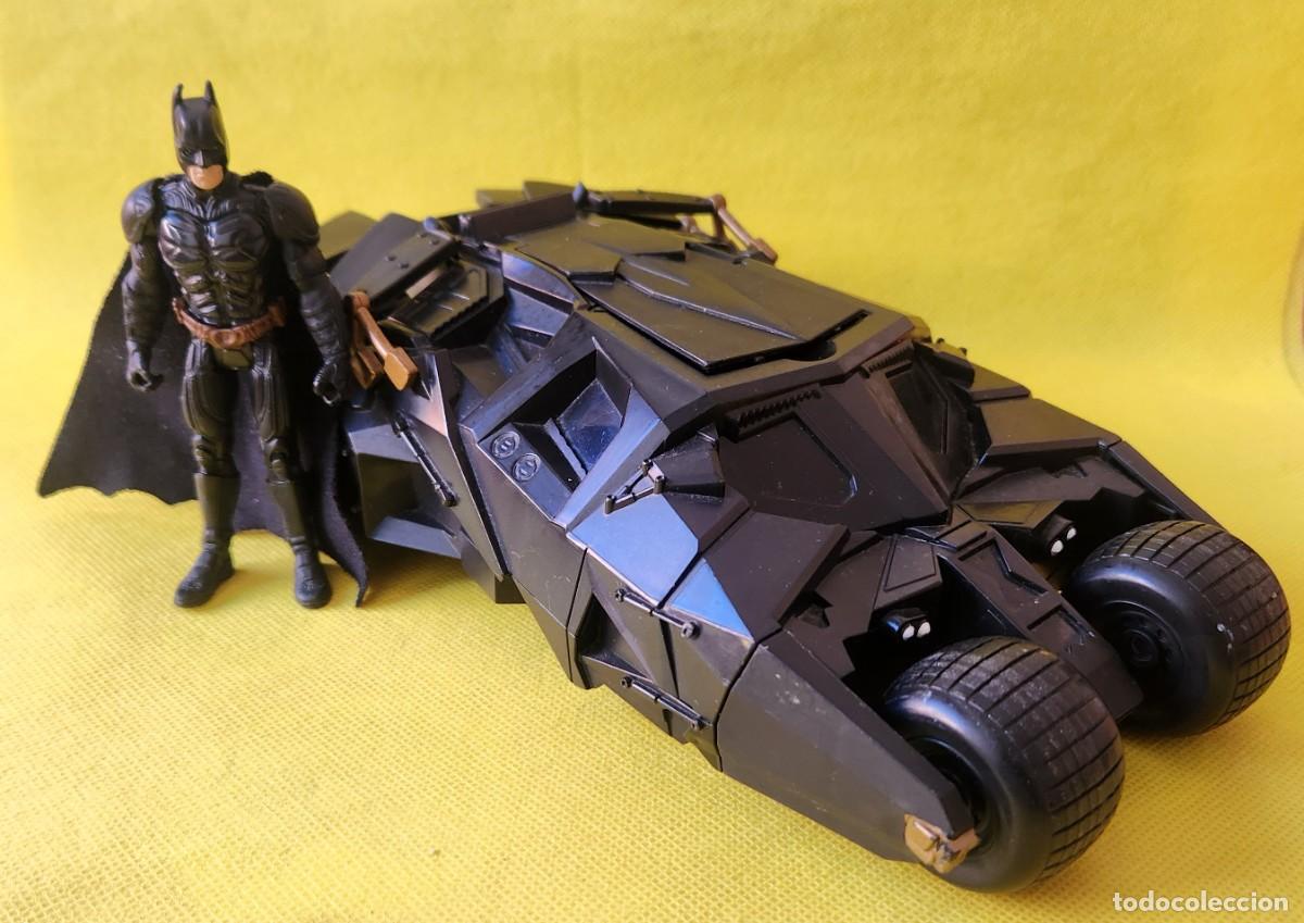 Figuras y Mu&ntilde;ecos DC: Batman The Dark Knight Rises Batmobile Tumbler Vehiculo & figura Mattel 2008 BATIMOVIL