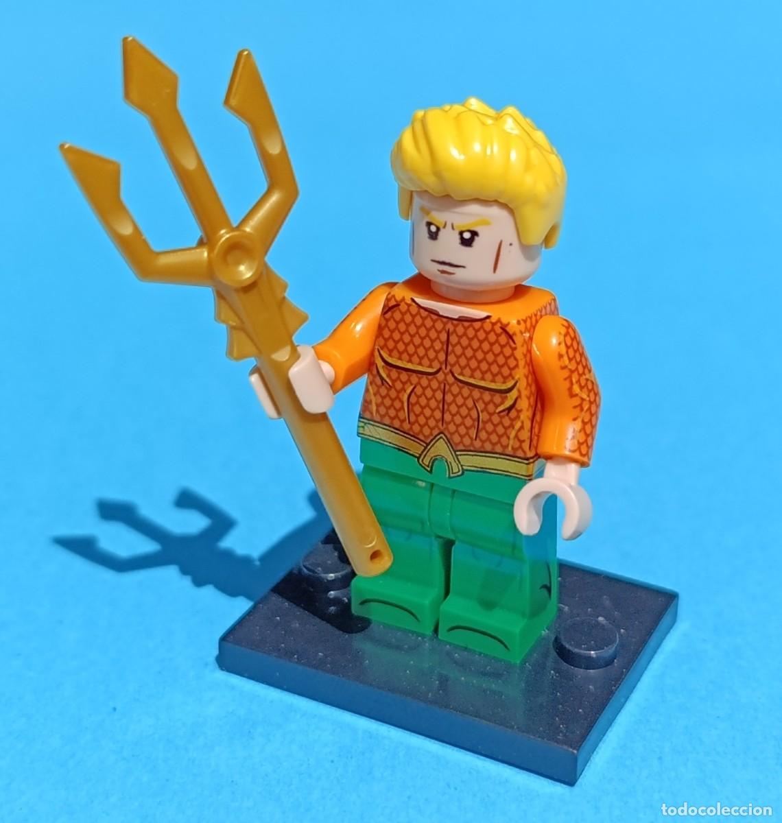 Figuras y Mu&ntilde;ecos DC: Aquaman BD (DC Comics) Minifigura Figura Minifigure Figure Minifig Mu&ntilde;eco