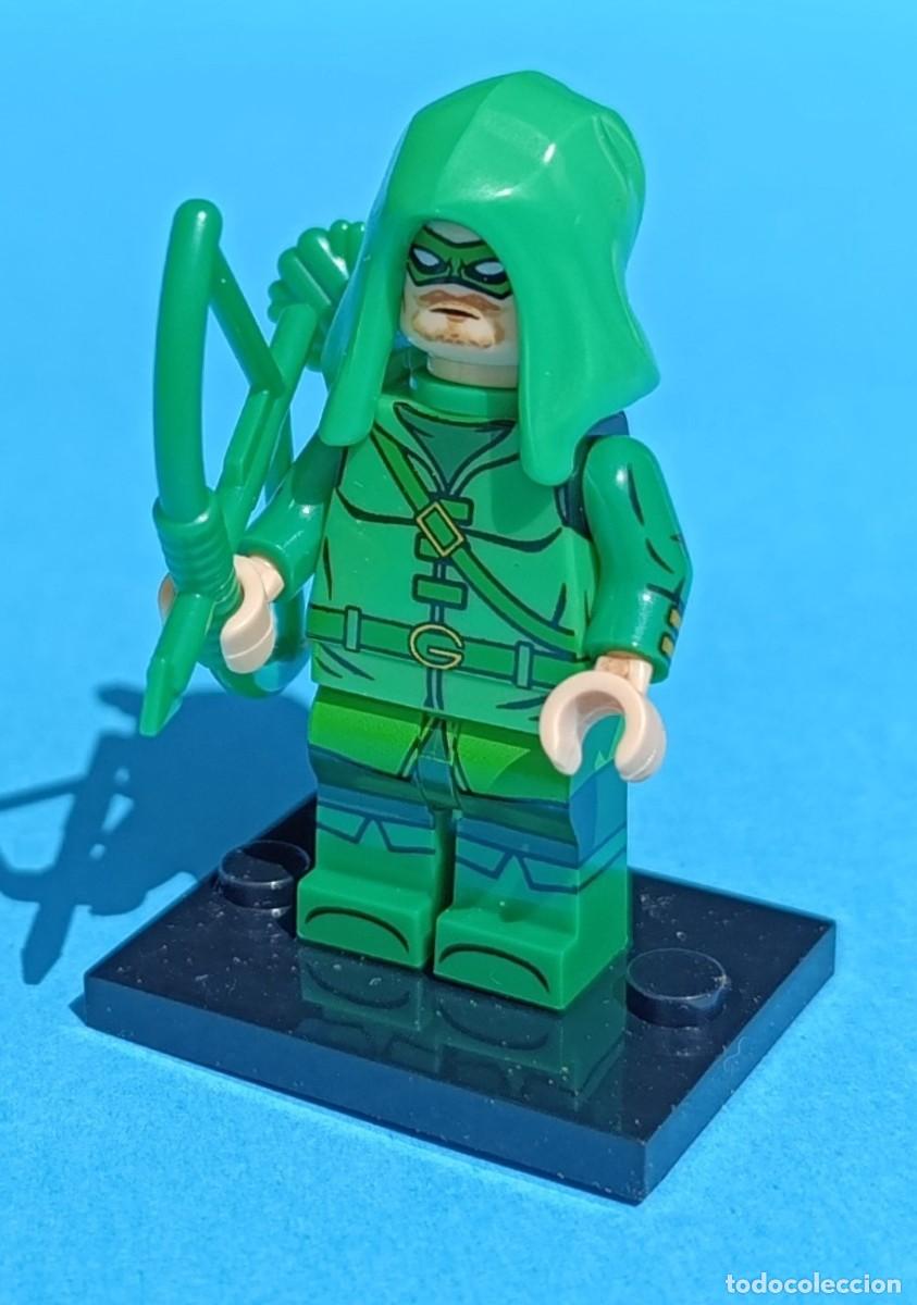 Figuras y Mu&ntilde;ecos DC: Green Arrow Cl&aacute;ssico (DC Comics) Minifigura Figura Minifigure Figure Minifig Mu&ntilde;eco