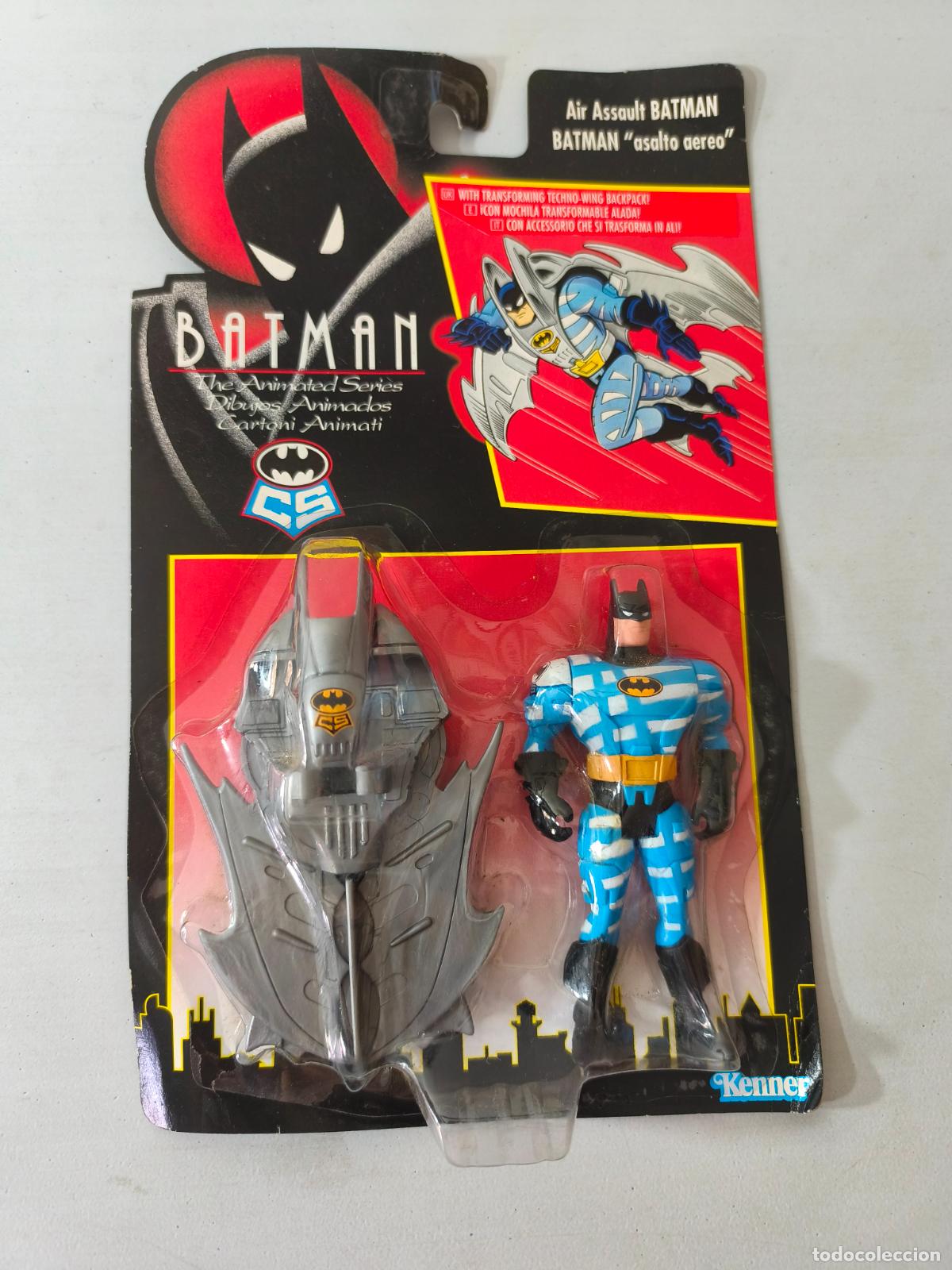 DC Figures and Dolls: FIGURA AIR ASSAULT BATMAN, DE KENNER, A&Ntilde;O 1994, EN BLISTER. CC