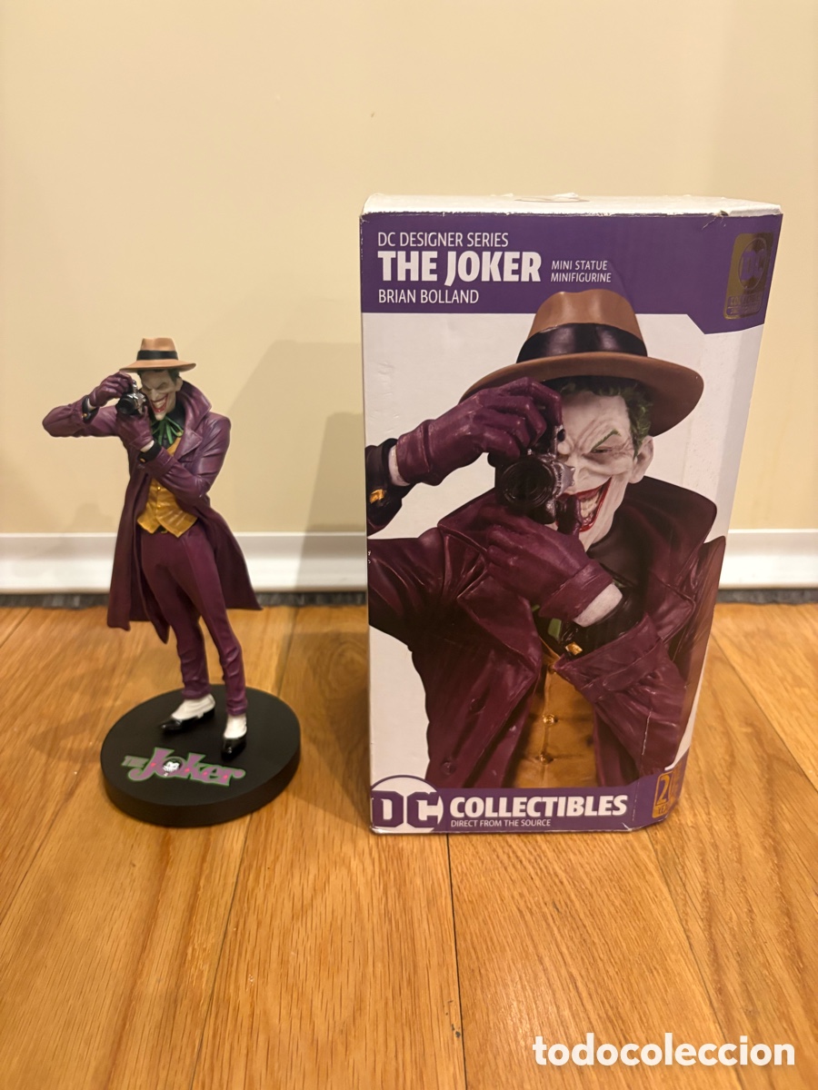 Figuras y Mu&ntilde;ecos DC: FIGURA JOKER DC EDICI&Oacute;N LIMITADA - LA BROMA ASESINA