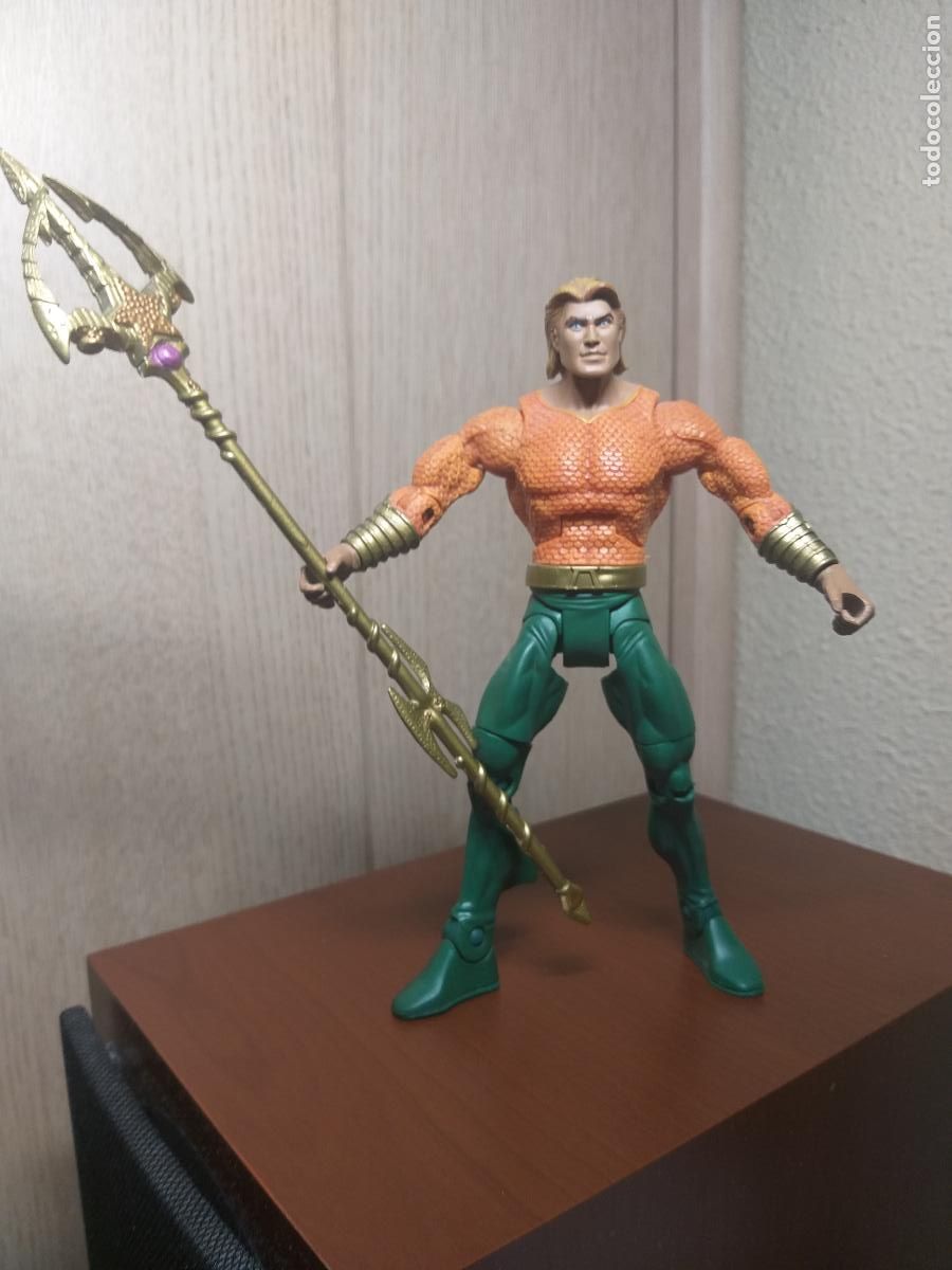 Figuras y Mu&ntilde;ecos DC: AQUAMAN LONG HAIR DC UNIVERSE CLASSICS MATTEL SIMILAR MARVEL LEGENDS HASBRO