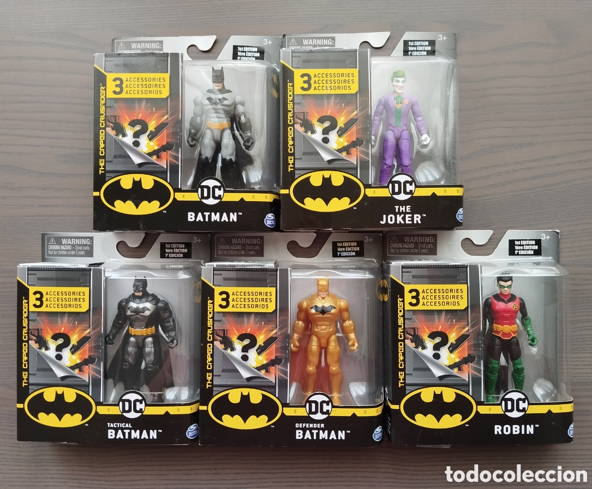 Figuras y mu&ntilde;ecos DC: Figuras Batman Spin Master 1&ordf; Edici&oacute;n - Foto 1