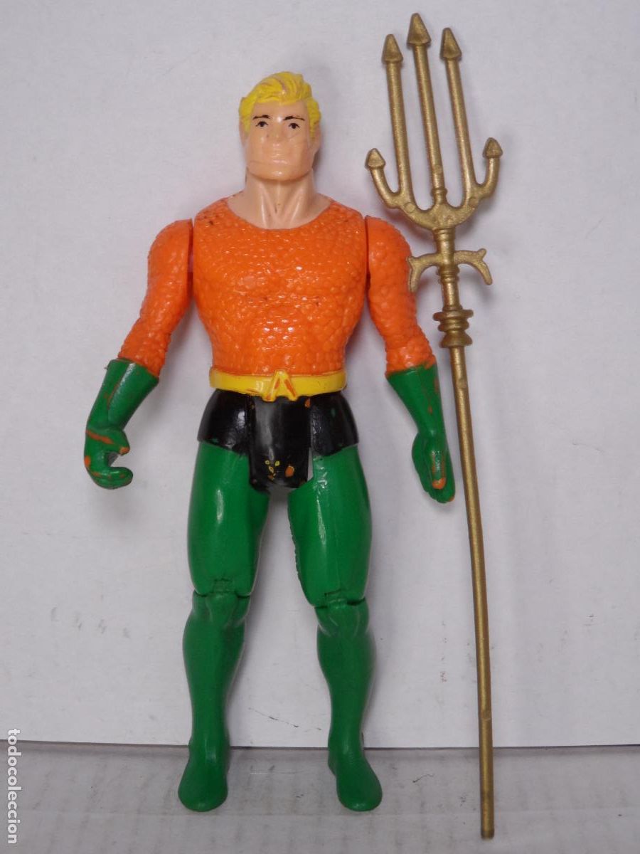 DC Figures and Dolls: FIGURA DC SUPER POWERS AQUAMAN 1984 KENNER