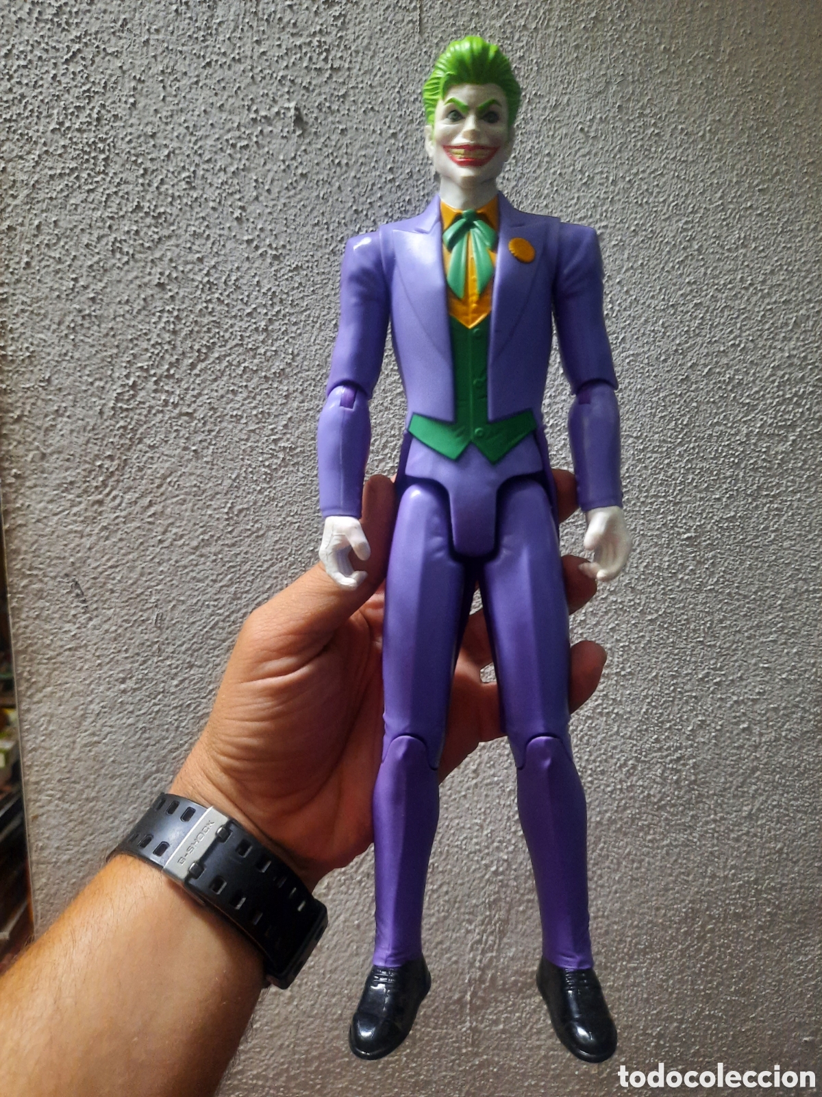 Figuras y mu&ntilde;ecos DC: Mu&ntilde;eco Articulado DC C&oacute;mics The Joker 30cm