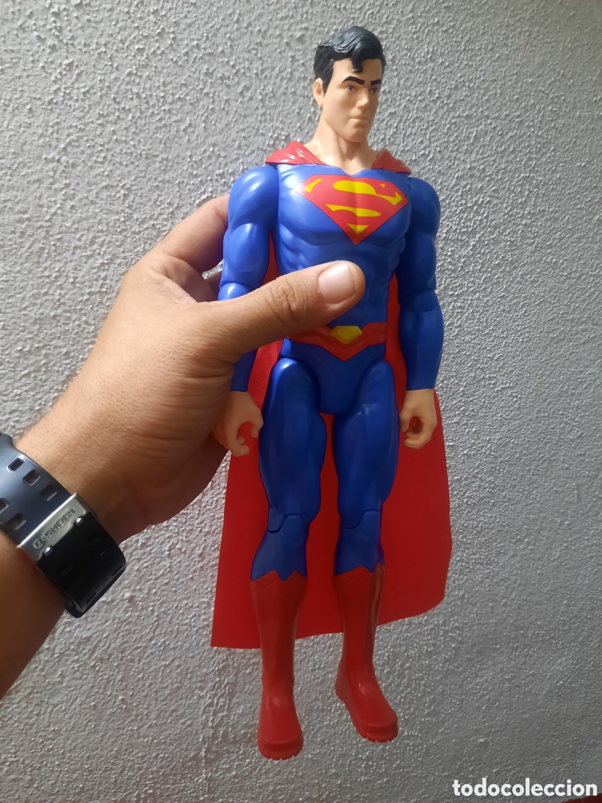 Figuras y mu&ntilde;ecos DC: Mu&ntilde;eco Articulado DC C&oacute;mics Super Man 30cm